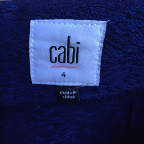 NWT Cabi Skirt Royal Blue Size 4 - Picture 4 of 7